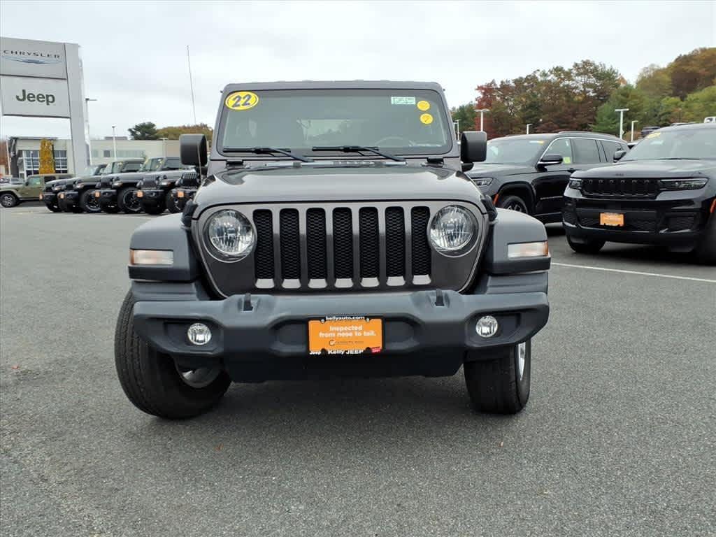 used 2021 Jeep Wrangler Unlimited car, priced at $32,687