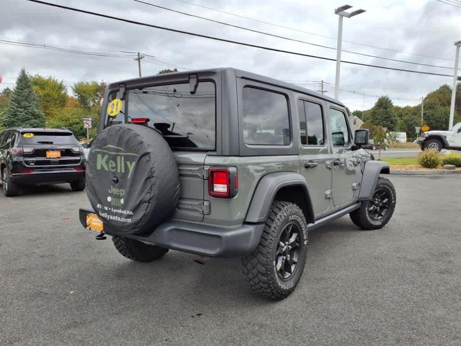 used 2021 Jeep Wrangler Unlimited car, priced at $39,495