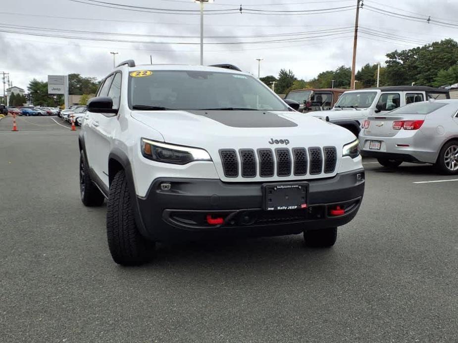 used 2022 Jeep Cherokee car, priced at $33,495