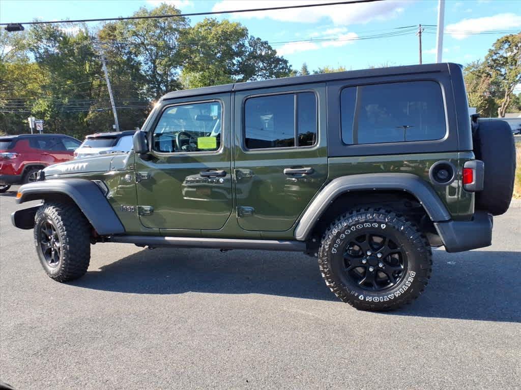 used 2023 Jeep Wrangler car, priced at $33,998