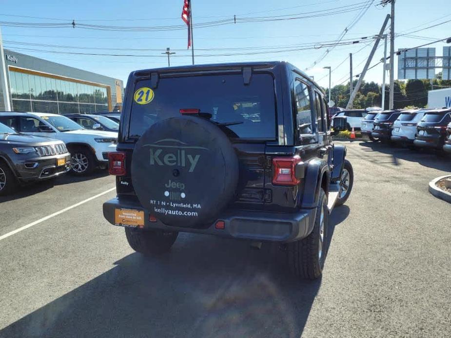 used 2021 Jeep Wrangler Unlimited car, priced at $38,974