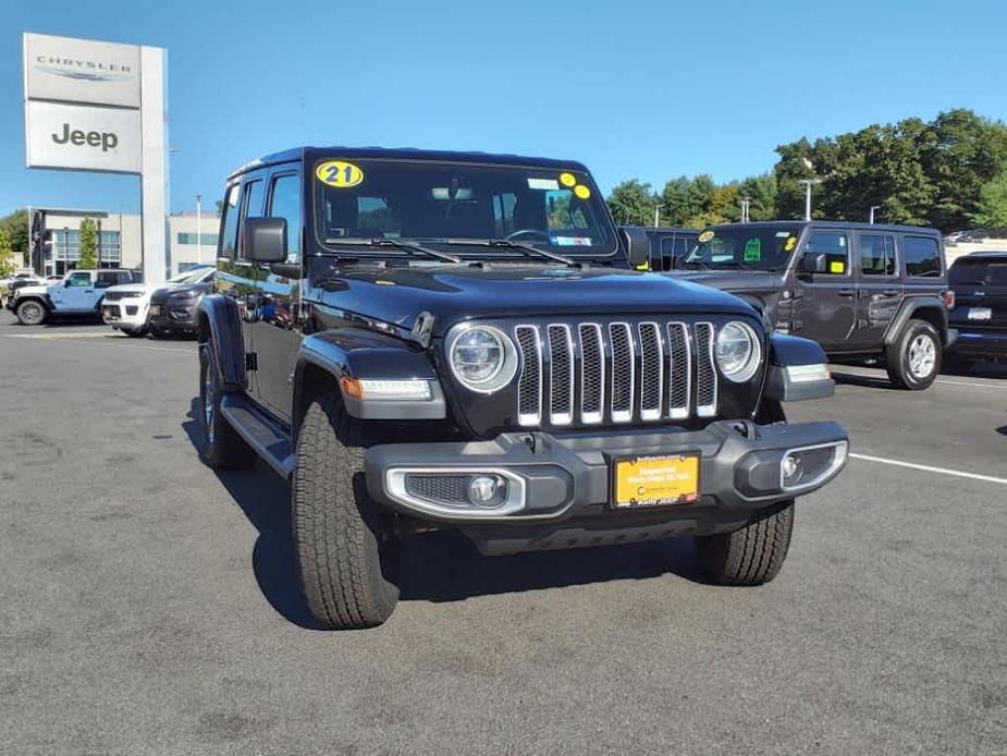 used 2021 Jeep Wrangler Unlimited car, priced at $38,974