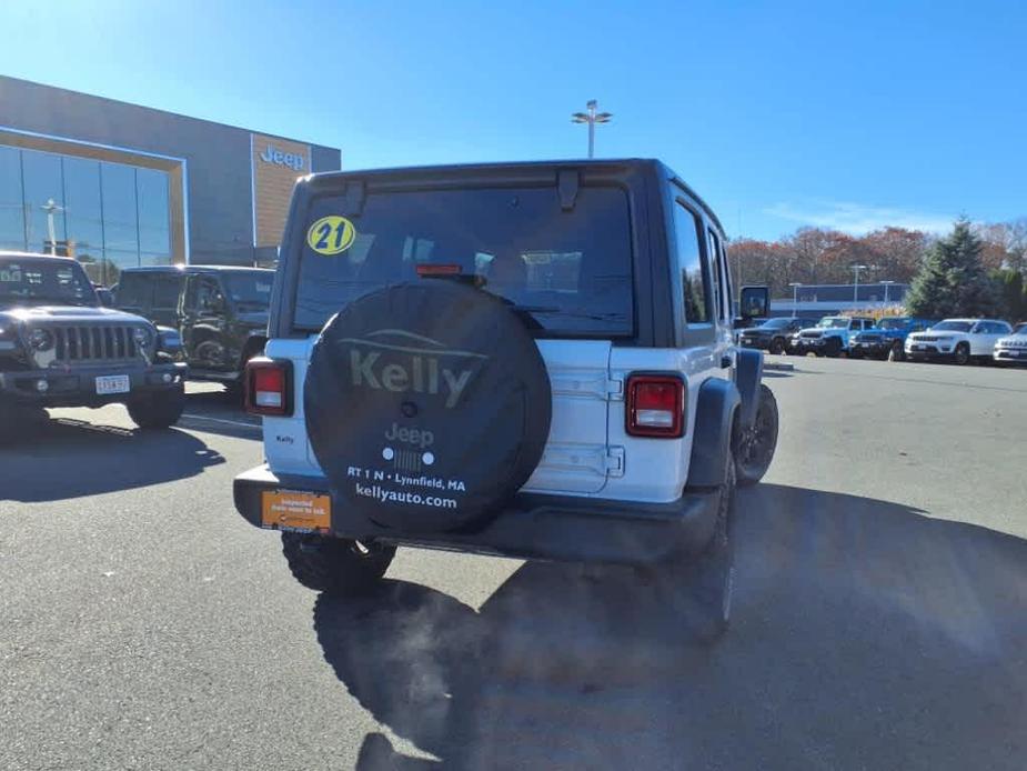 used 2021 Jeep Wrangler Unlimited car, priced at $36,998