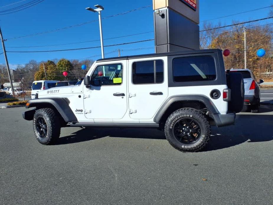 used 2021 Jeep Wrangler Unlimited car, priced at $36,998