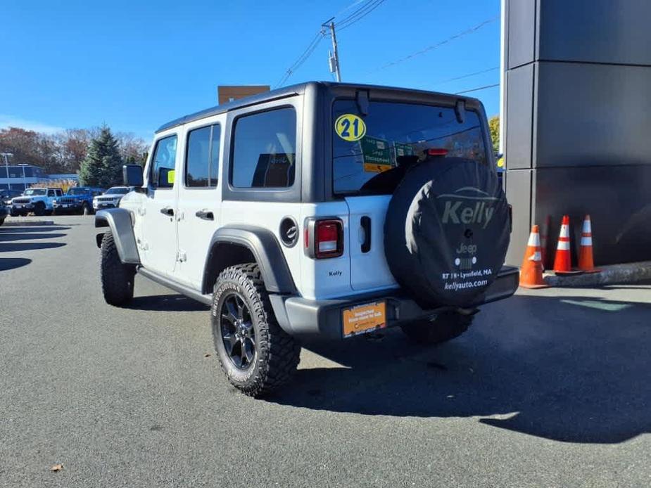 used 2021 Jeep Wrangler Unlimited car, priced at $36,998