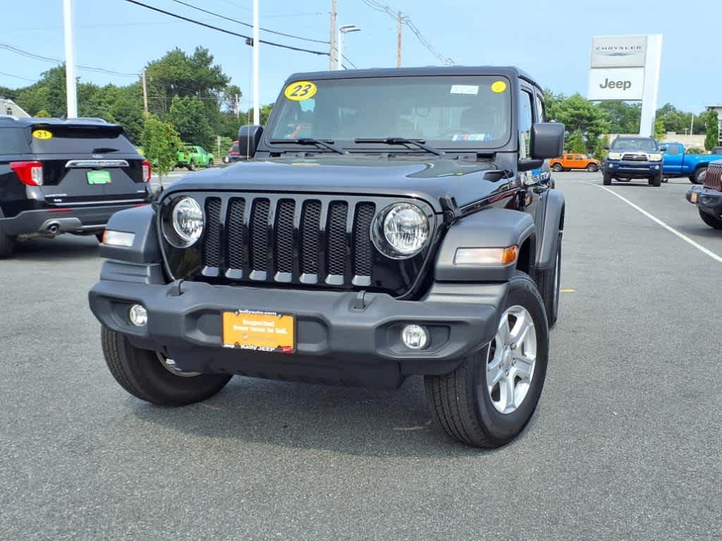 used 2023 Jeep Wrangler car, priced at $33,949