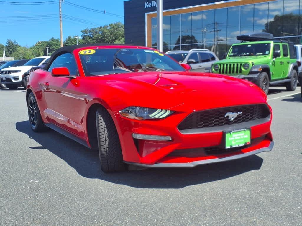 used 2022 Ford Mustang car, priced at $24,553