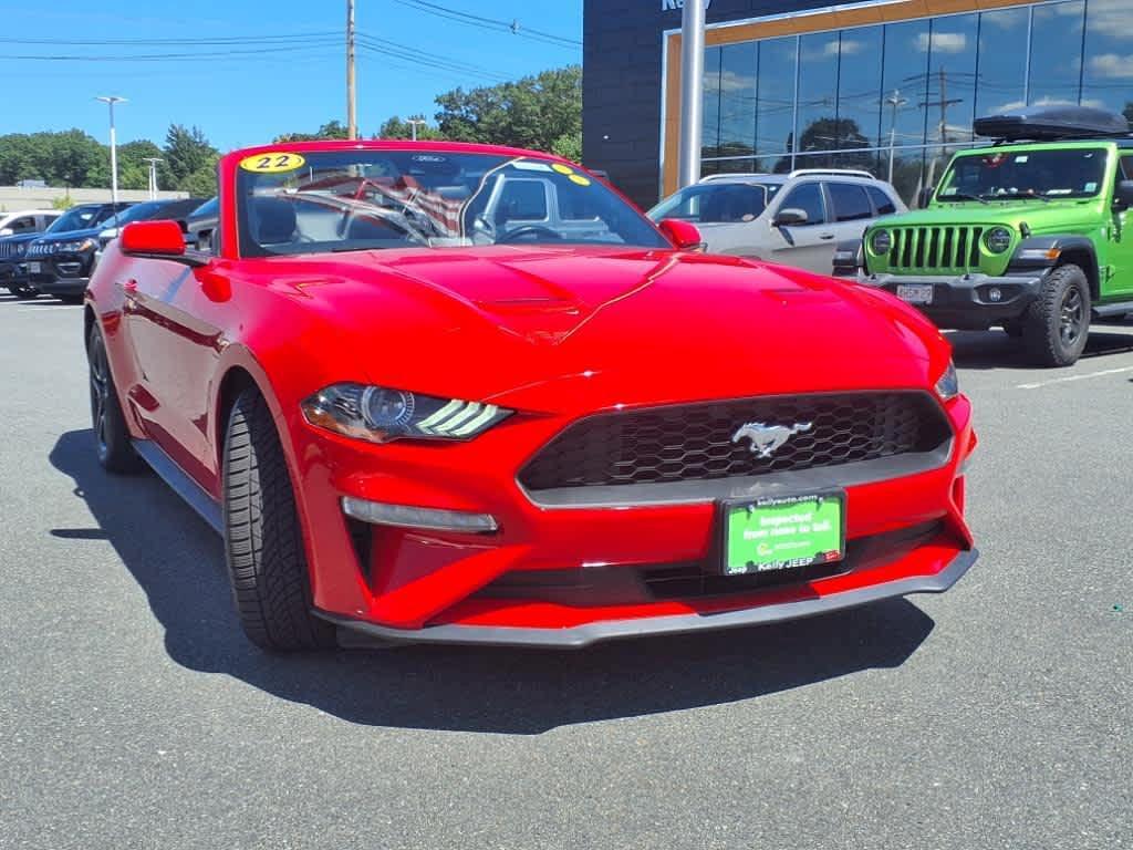 used 2022 Ford Mustang car, priced at $24,553