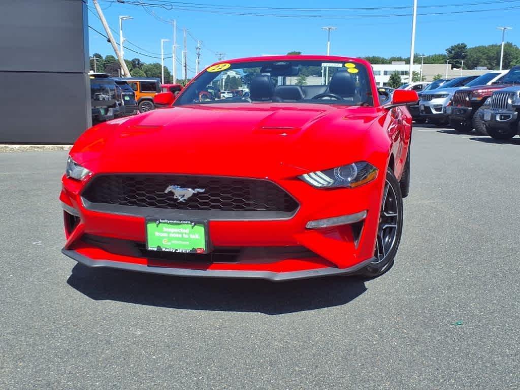 used 2022 Ford Mustang car, priced at $24,553