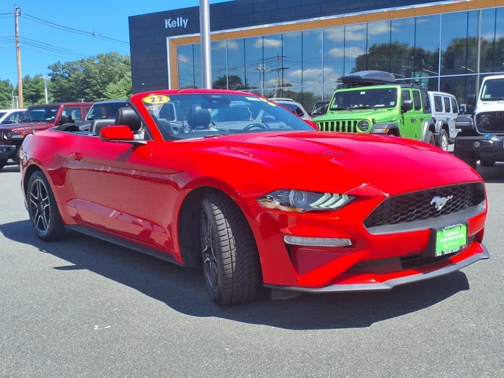 used 2022 Ford Mustang car, priced at $24,553