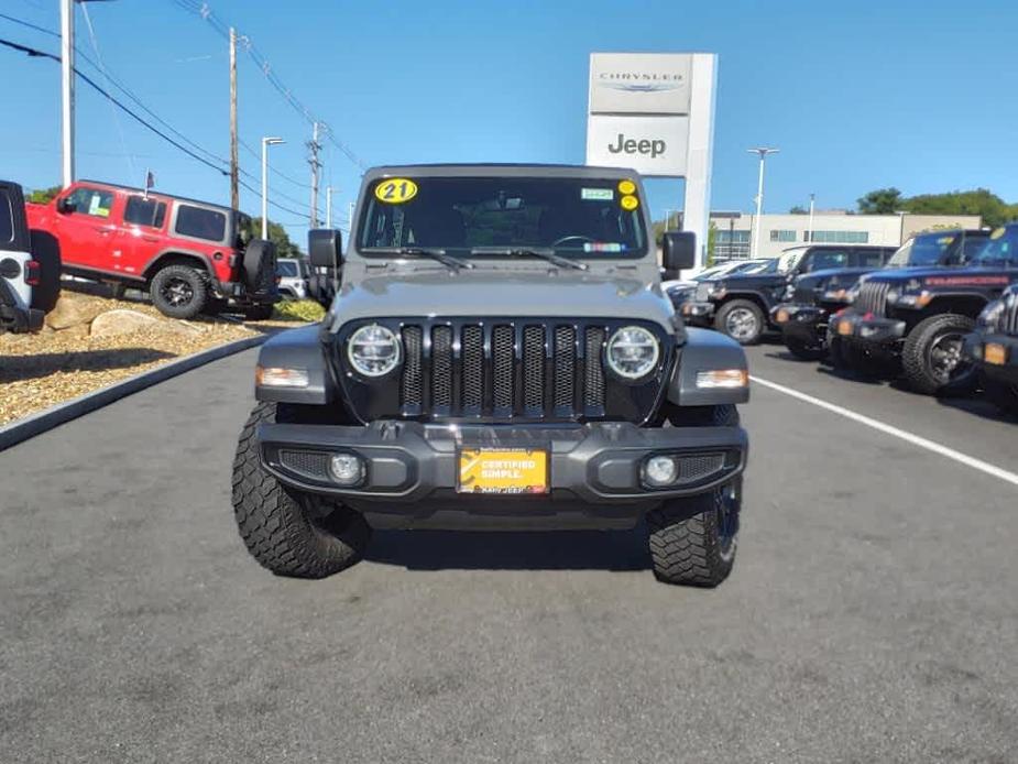 used 2021 Jeep Wrangler Unlimited car, priced at $39,891