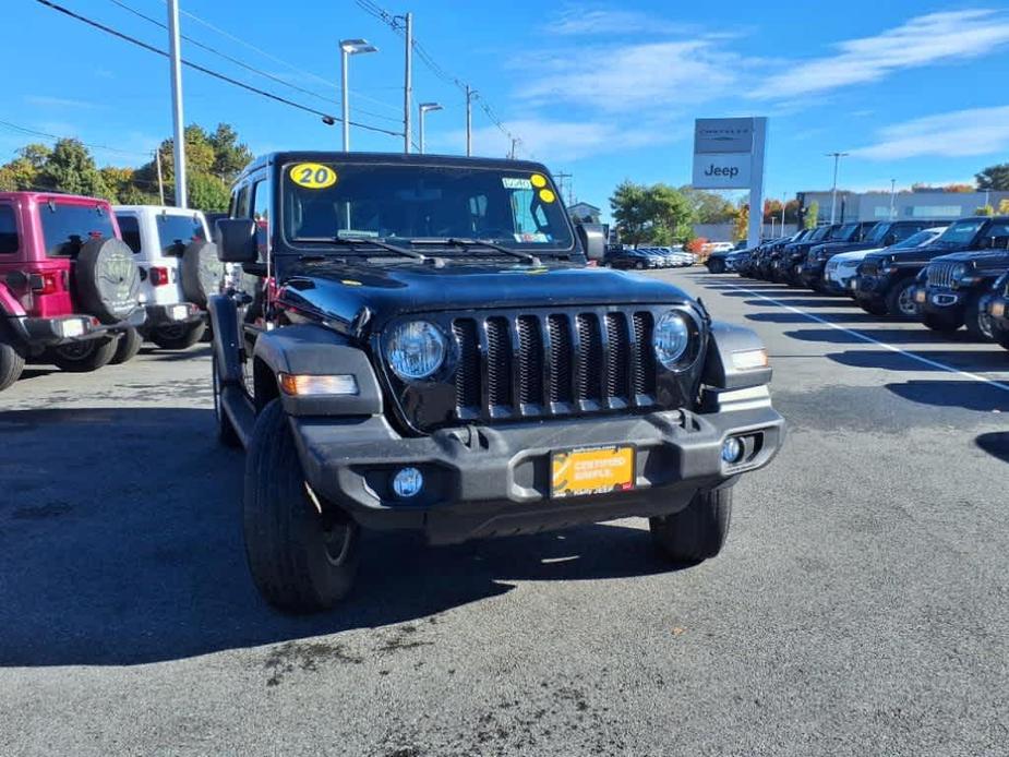 used 2020 Jeep Wrangler Unlimited car, priced at $35,495