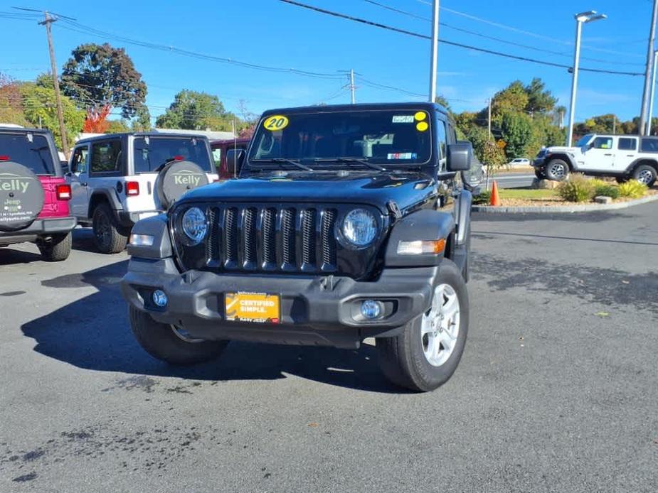 used 2020 Jeep Wrangler Unlimited car, priced at $35,495