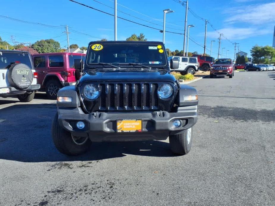 used 2020 Jeep Wrangler Unlimited car, priced at $35,495