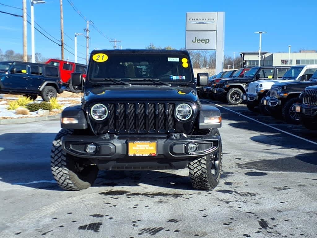 used 2021 Jeep Wrangler Unlimited car, priced at $35,996