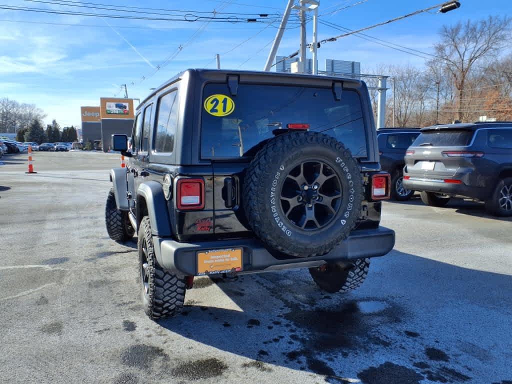 used 2021 Jeep Wrangler Unlimited car, priced at $35,996