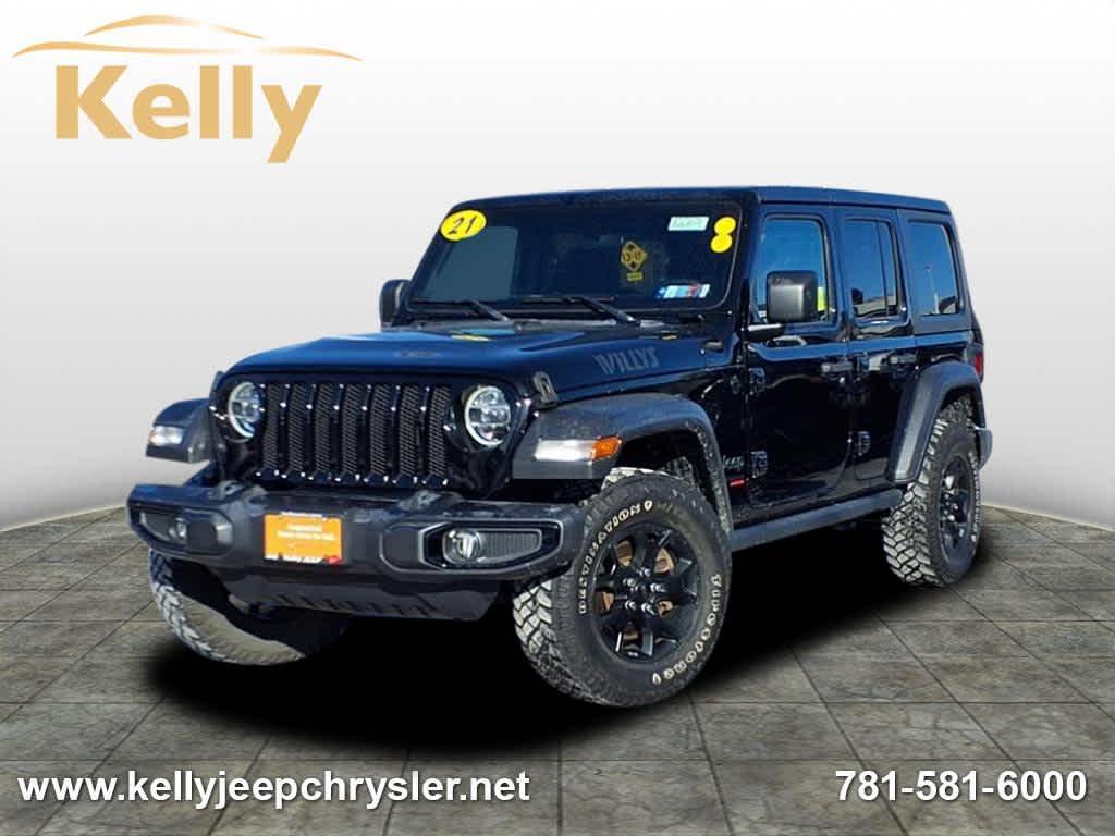 used 2021 Jeep Wrangler Unlimited car, priced at $35,996