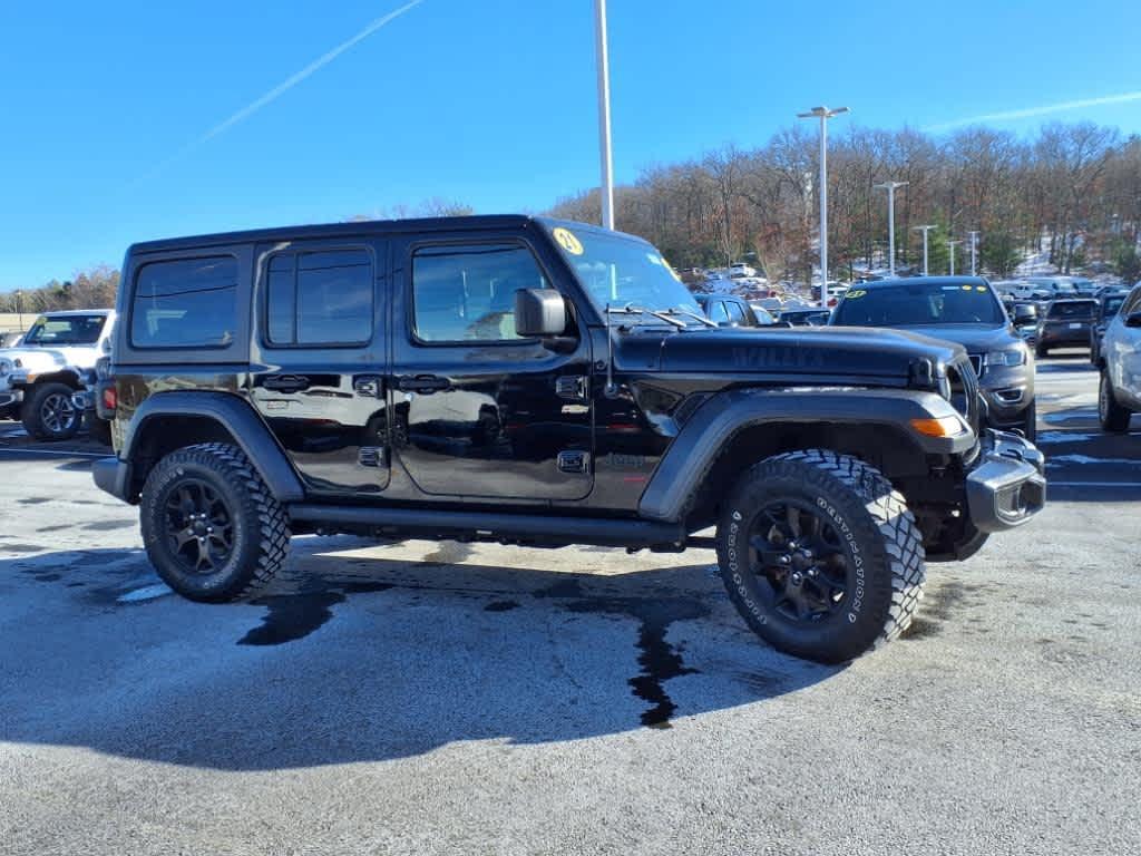 used 2021 Jeep Wrangler Unlimited car, priced at $35,996