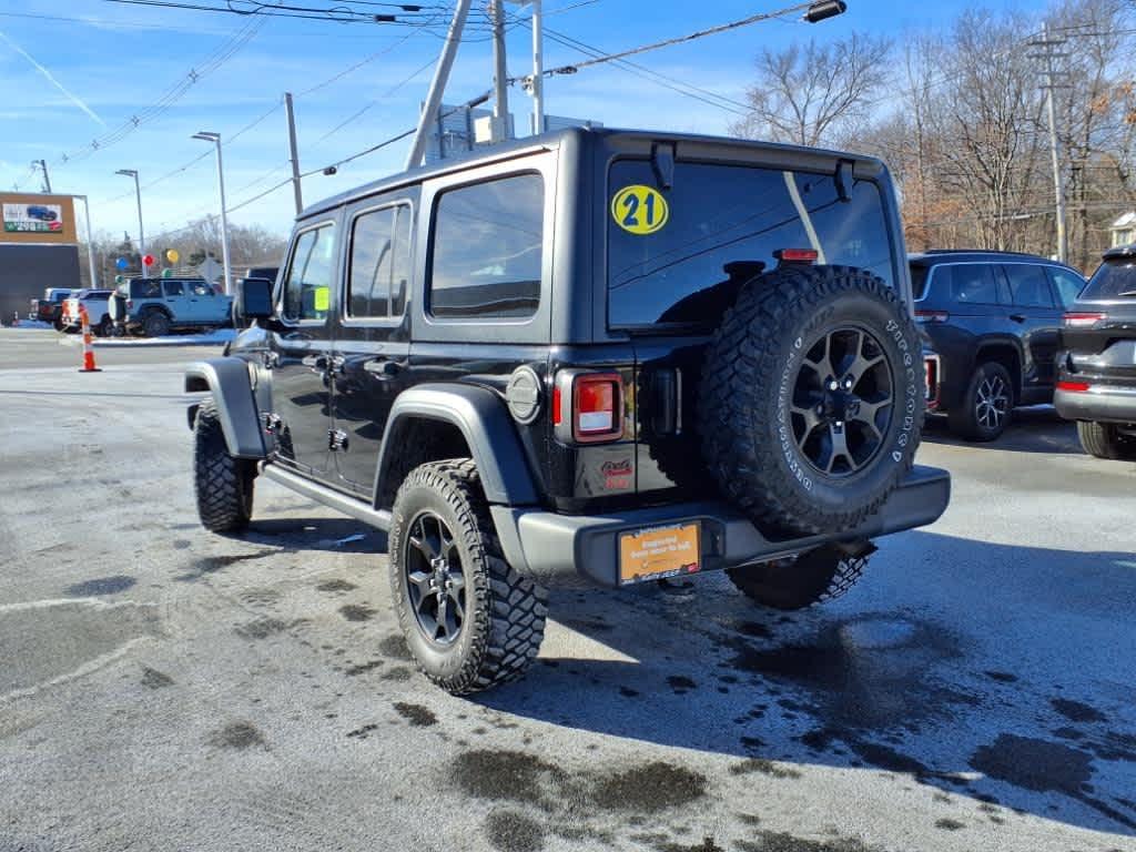 used 2021 Jeep Wrangler Unlimited car, priced at $35,996