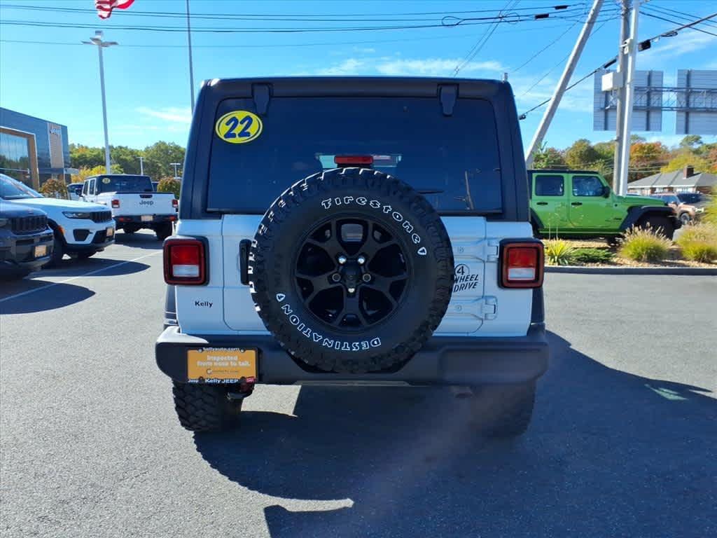 used 2022 Jeep Wrangler Unlimited car, priced at $34,984