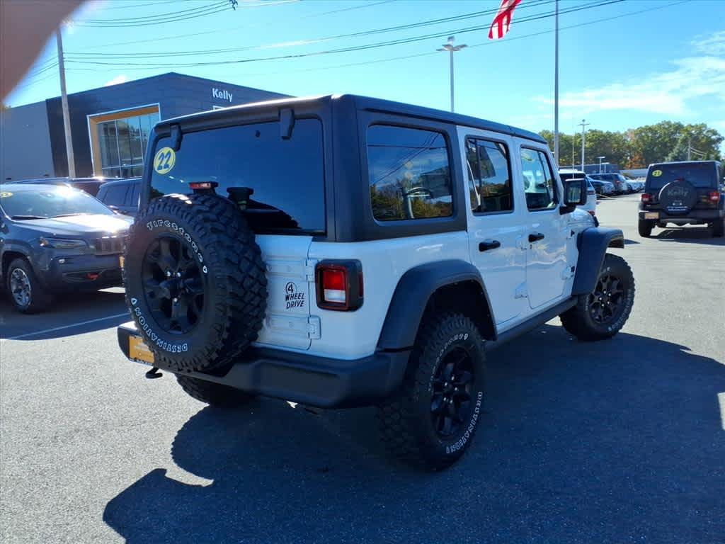 used 2022 Jeep Wrangler Unlimited car, priced at $34,984