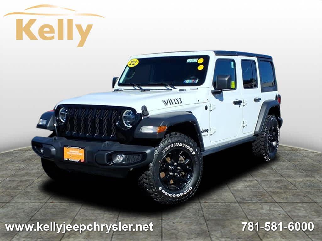 used 2022 Jeep Wrangler Unlimited car, priced at $34,984
