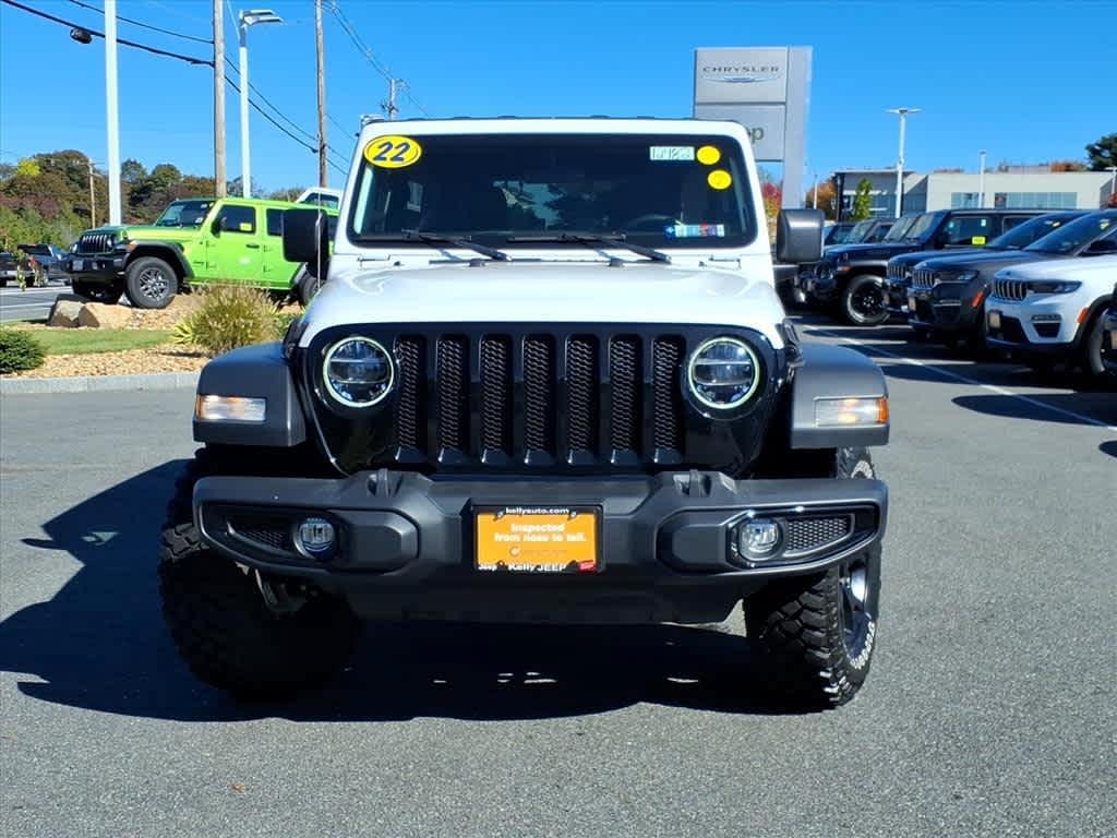 used 2022 Jeep Wrangler Unlimited car, priced at $34,984