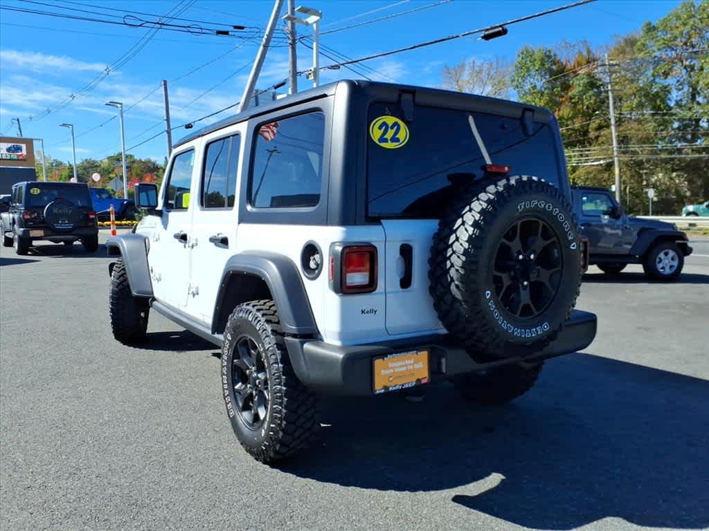 used 2022 Jeep Wrangler Unlimited car, priced at $34,984