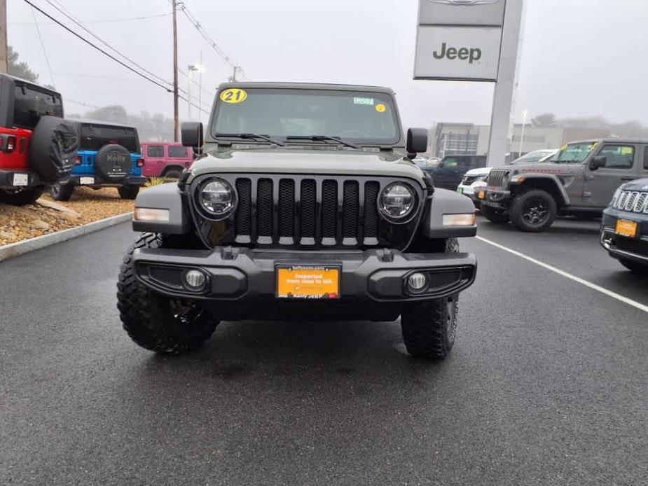 used 2021 Jeep Wrangler Unlimited car, priced at $41,261