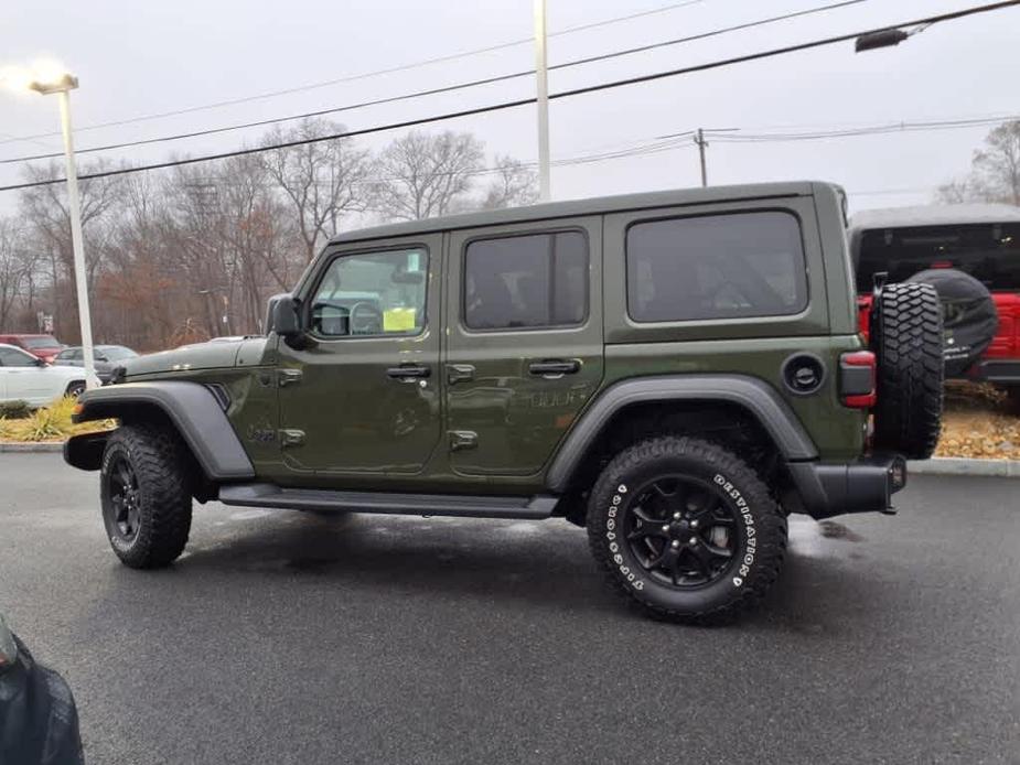 used 2021 Jeep Wrangler Unlimited car, priced at $41,261