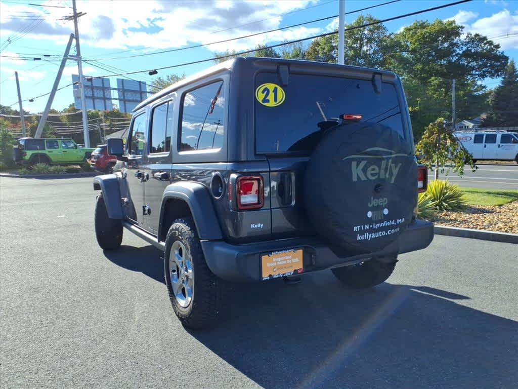 used 2021 Jeep Wrangler Unlimited car, priced at $34,498
