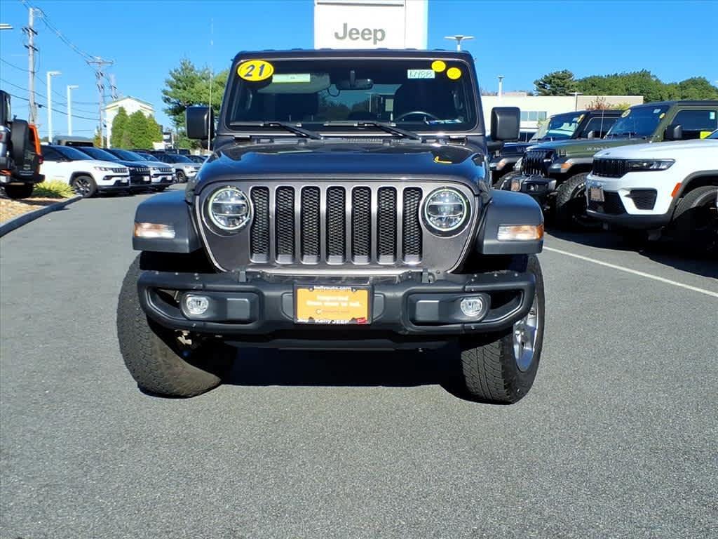 used 2021 Jeep Wrangler Unlimited car, priced at $34,498