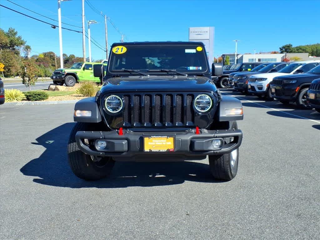 used 2021 Jeep Wrangler Unlimited car, priced at $34,605