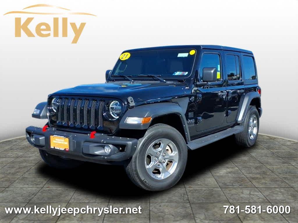 used 2021 Jeep Wrangler Unlimited car, priced at $34,605