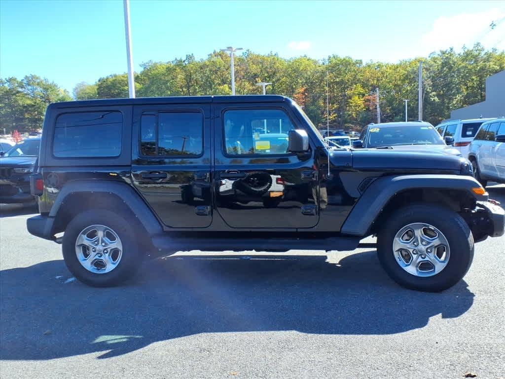 used 2021 Jeep Wrangler Unlimited car, priced at $34,605