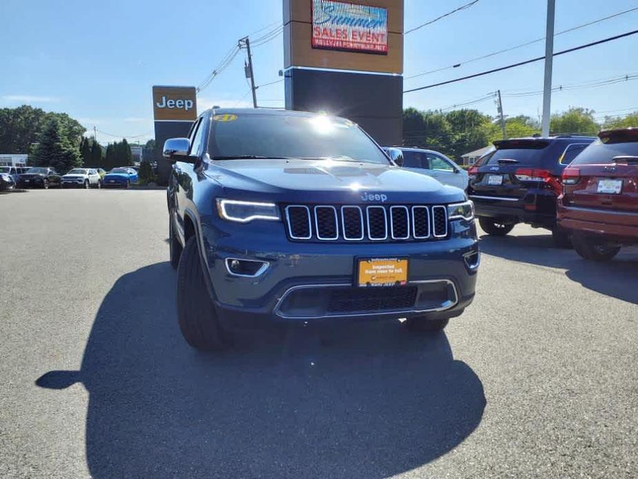 used 2021 Jeep Grand Cherokee car, priced at $34,495