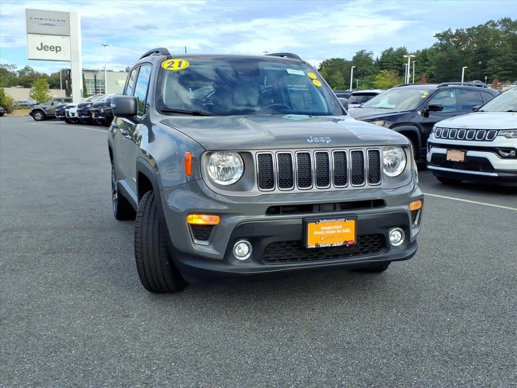used 2021 Jeep Renegade car, priced at $17,988