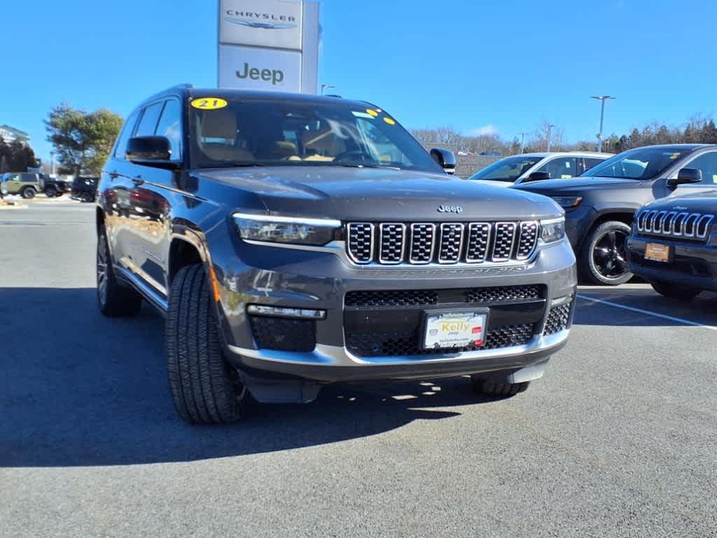 used 2021 Jeep Grand Cherokee L car, priced at $47,762