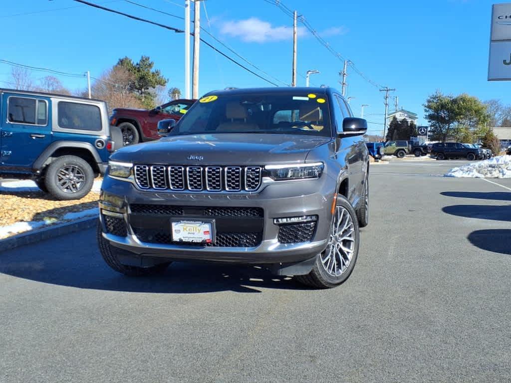 used 2021 Jeep Grand Cherokee L car, priced at $47,762