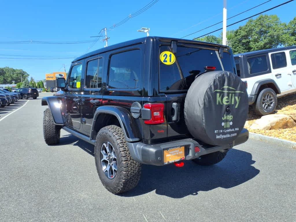 used 2021 Jeep Wrangler Unlimited car, priced at $42,844