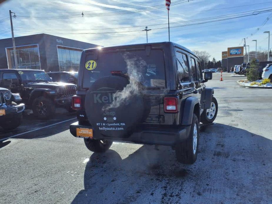 used 2021 Jeep Wrangler Unlimited car, priced at $34,998