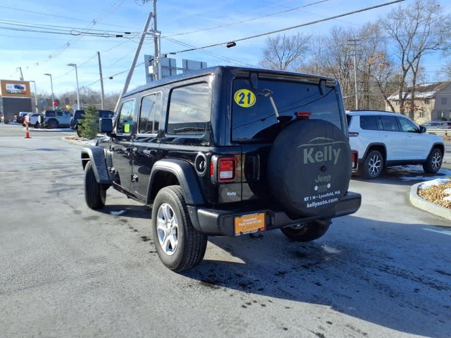 used 2021 Jeep Wrangler Unlimited car, priced at $34,998