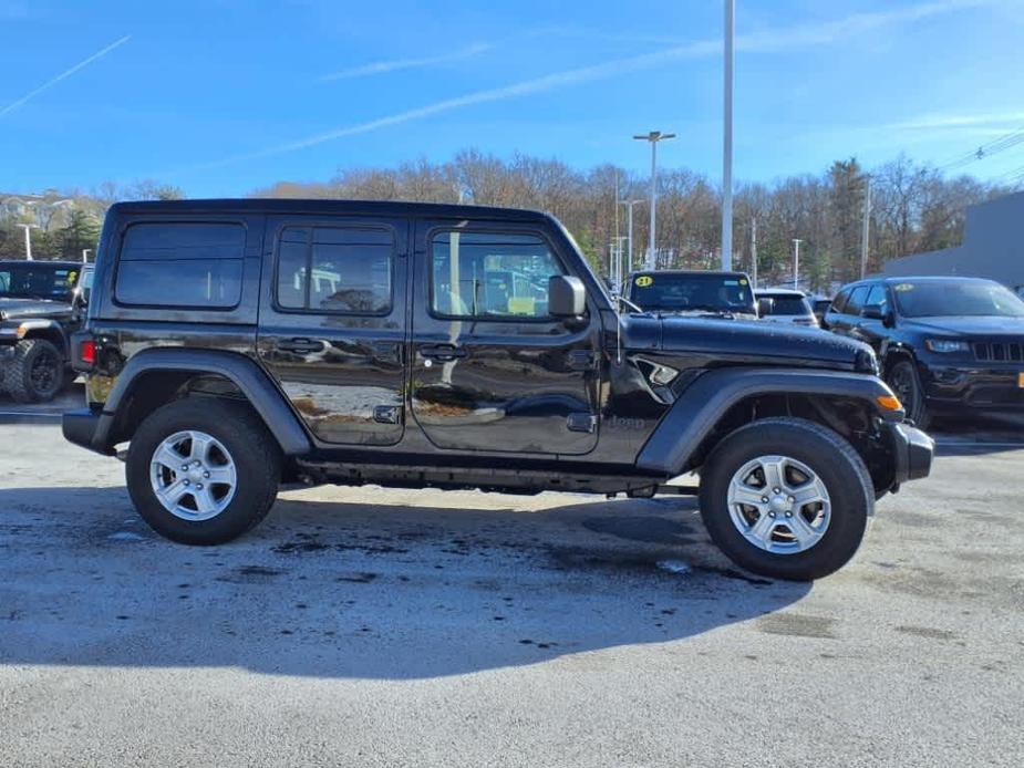 used 2021 Jeep Wrangler Unlimited car, priced at $34,998