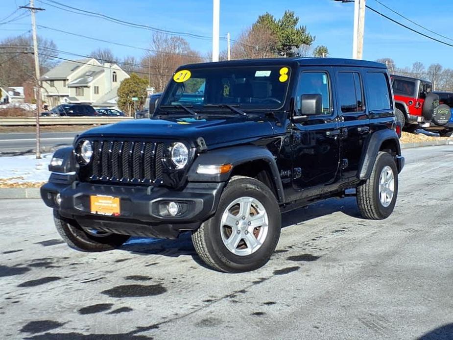 used 2021 Jeep Wrangler Unlimited car, priced at $34,998