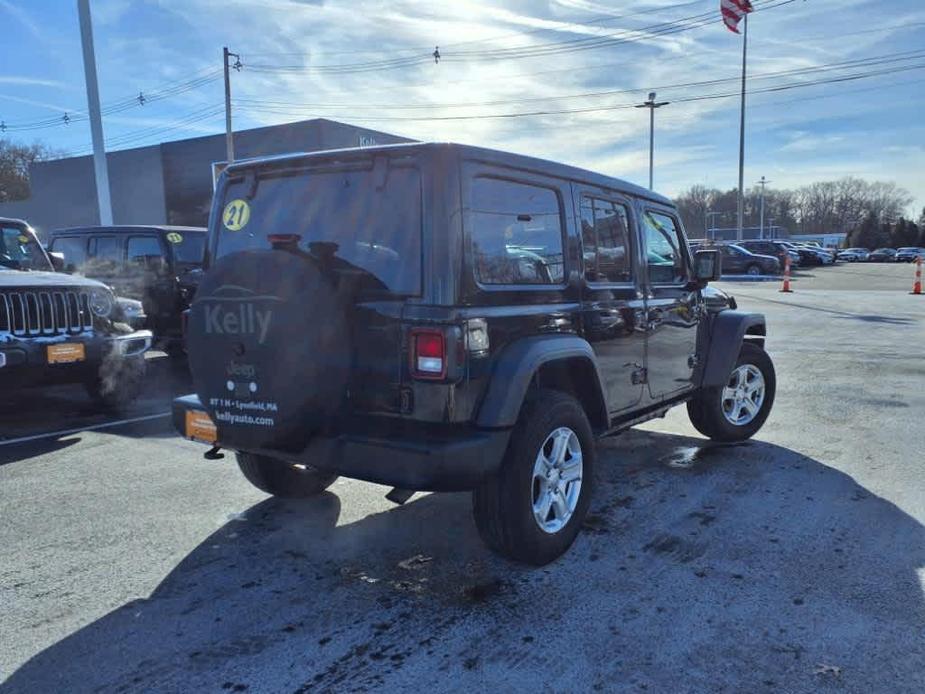 used 2021 Jeep Wrangler Unlimited car, priced at $34,998