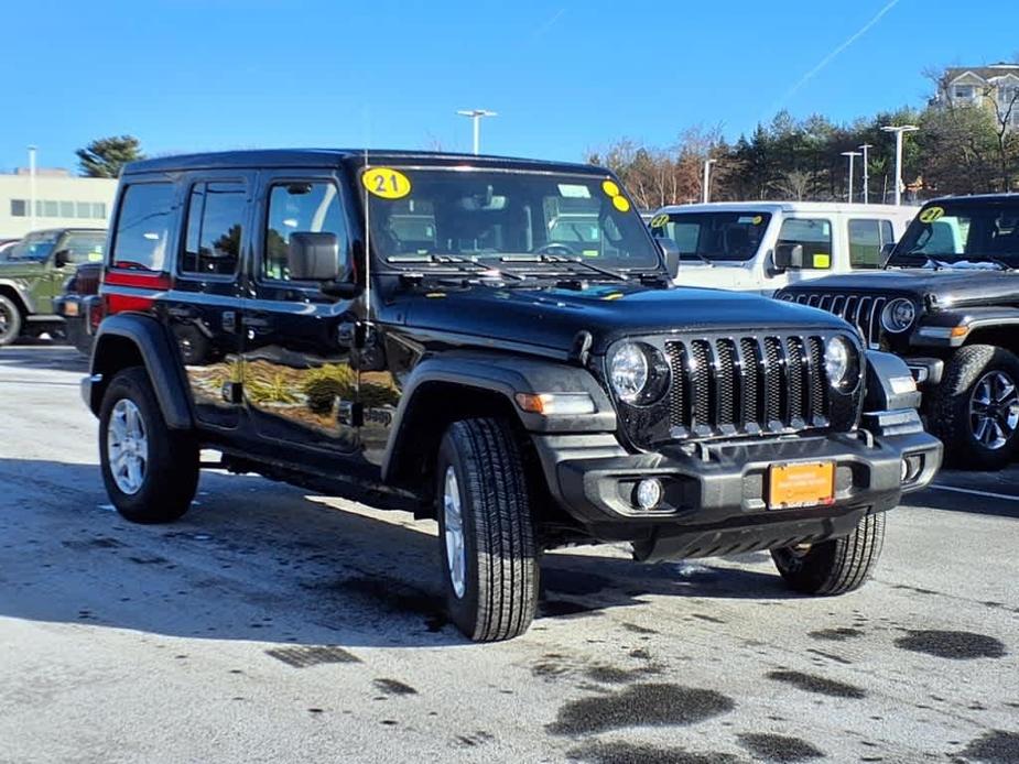 used 2021 Jeep Wrangler Unlimited car, priced at $34,998