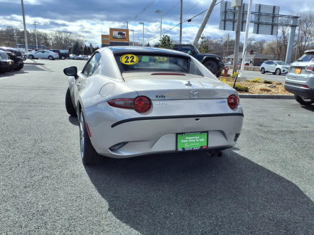 used 2022 Mazda MX-5 Miata RF car, priced at $33,448