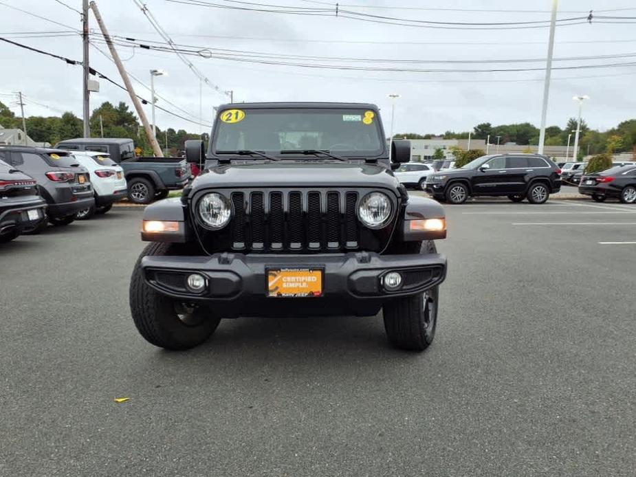 used 2021 Jeep Wrangler Unlimited car, priced at $43,998