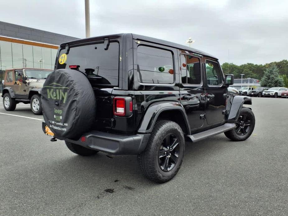 used 2021 Jeep Wrangler Unlimited car, priced at $43,998