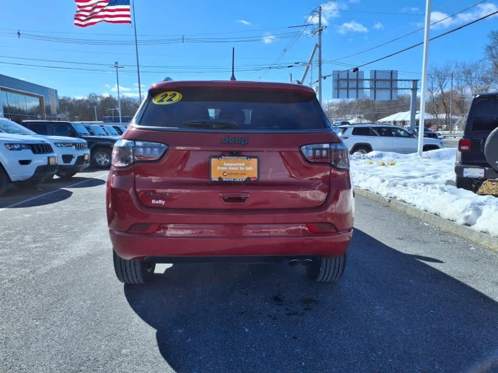 used 2022 Jeep Compass car, priced at $27,741